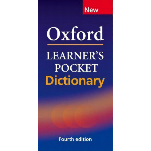 Oxford Learner's Pocket Dictionary (english-greek / Greek-english), De D. N. Stavropoulos. Editorial Oxford University Press, Tapa Blanda En Inglés
