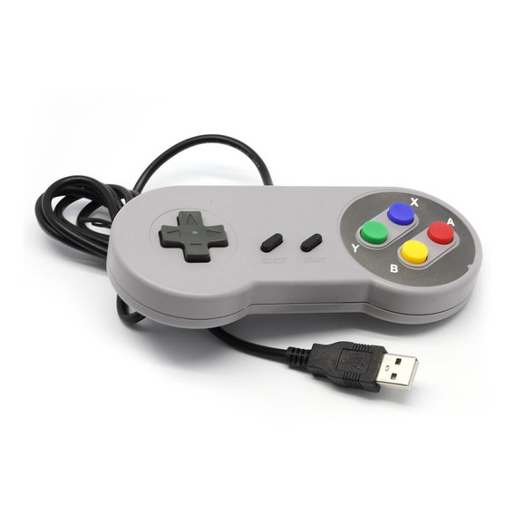 Joystick Usb Tipo Nintendo Snes Para Pc  Retropie Recalbox