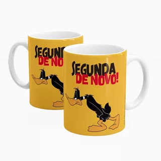 Caneca Looney Tunes Patolino Segunda De Novo! 300ml Sude