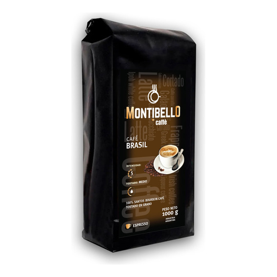 Montibello Brasil En Grano Tostado 1kg