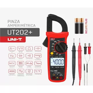 Pinza Amperimétrica Ut202+