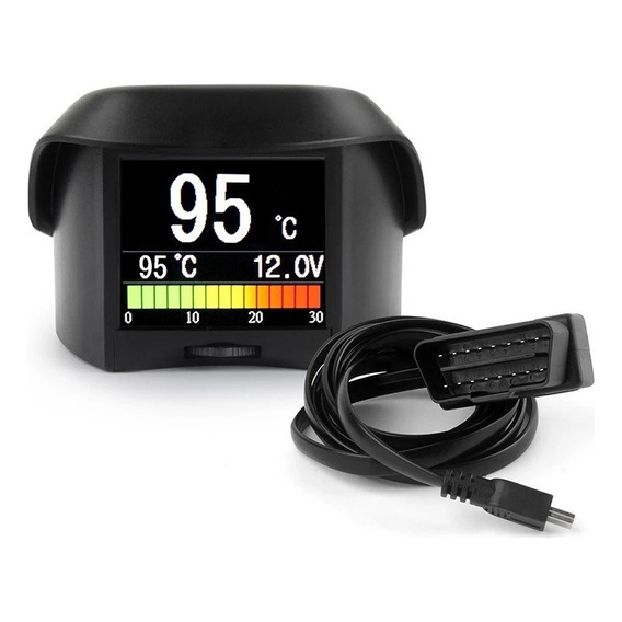 Velocímetro Obd2 Hud Ancel A202 Monitoreo Temperatura Agua