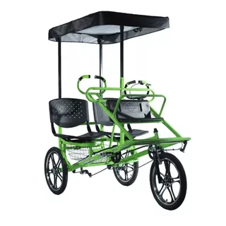 Bicicleta Triciclo Familia Dream Bike - Verde