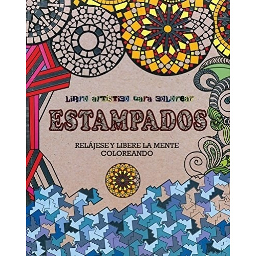 Estampados - Libro Artistico Para Colorear