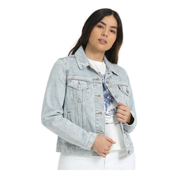 Chaqueta Mujer Slim Original Trucker Azul Levis 29945-0162