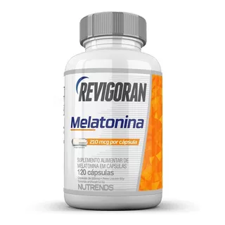 Revigoran Melatonina 210mcg 120 Cápsulas - Nutrends