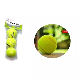 Pack 3 Pelotas De Tennis Formato Bolsa 3 Pelotas En Bolsa