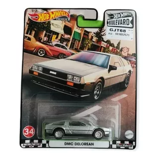 Dmc Delorean Boulevard Hot Wheels Premium Nuevo 34