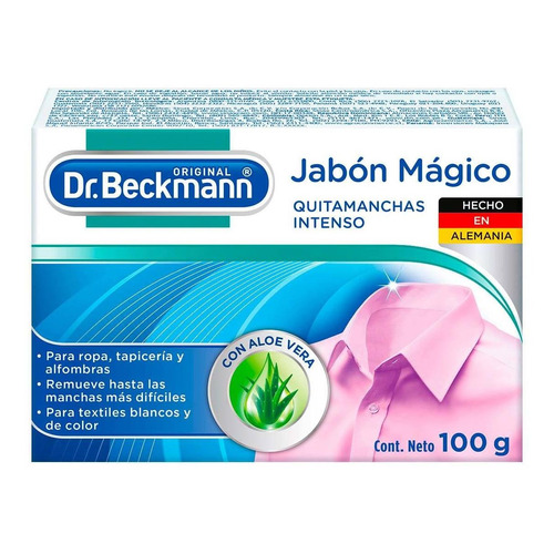 Jabón De Lavandería En Barra Dr. Beckmann Jabón Mágico 100g