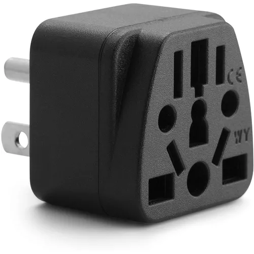 Adaptador De Enchufe Unidapt, Eu,au,uk,nz,cn A Usa, Tipo B