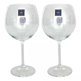 Taças De Gin Jogo 6 Unidades De Cristal 570ml Taça Para Gin