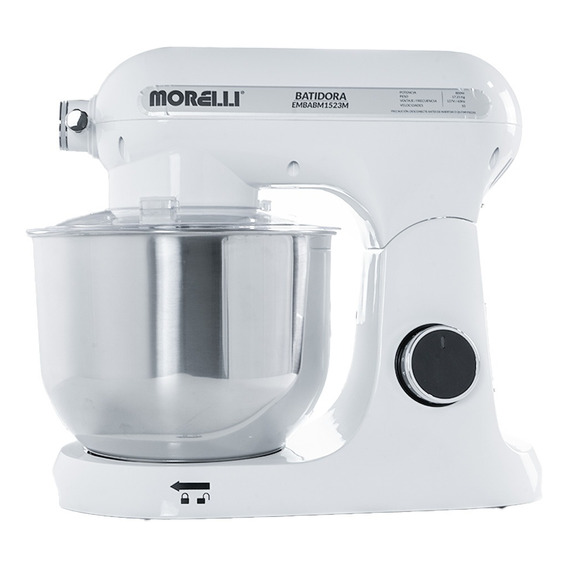 Batidora De Pedestal Morelli  6l  White 60 Hz 127 V