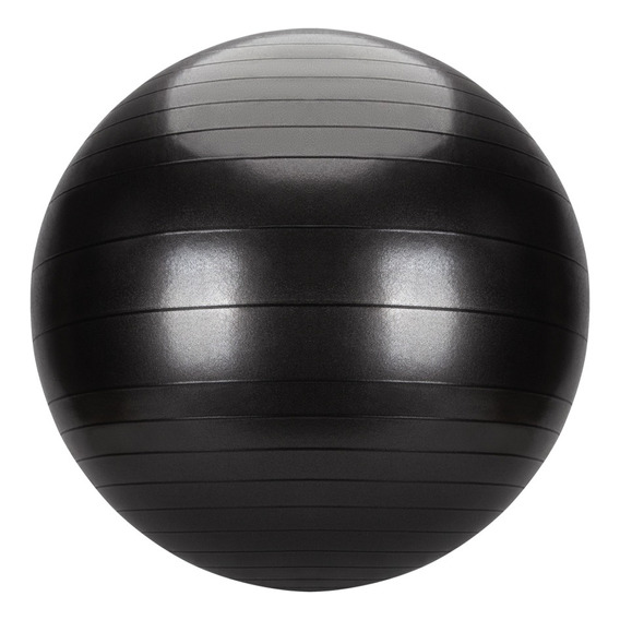 Pelota Best Yoga Pilates Fitness Ejercicio 65 Cm Color Negro