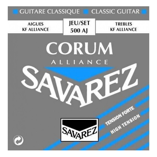 Encordado Savarez 500 Aj Tensión Alta Guitarra Clasica