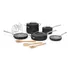 Bateria 12 Piezas Cullinary Collection 34c-12bkes Cuisinart Color Negro