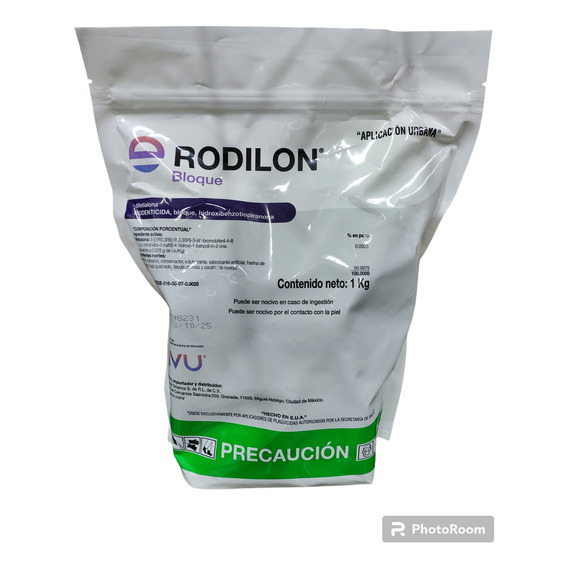 Rodilon Bloque De 1 Kg Bayer Rodenticida 