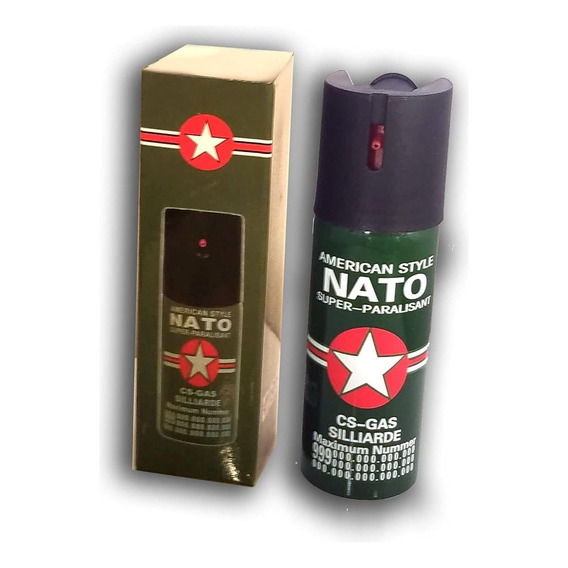 Gas Pimienta Nato Paralizante 