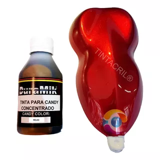 Tinta Candy Concentrada X 150 Ml. Rojo Manzana