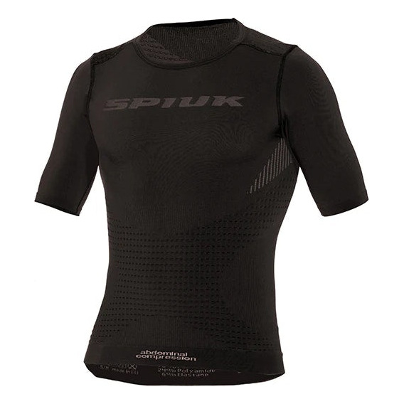 Jersey Ciclismo Spiuk T-shirt Top Ten Negra