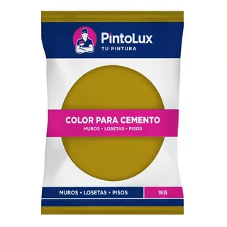Color Para Cemento Pintolux 1 Kg, 10 Colores
