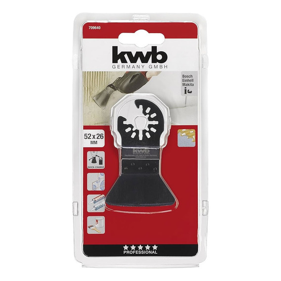 Raspador Duro Kwb Para Multicortadora Einhell Y Otras   