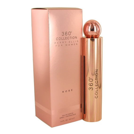 360° Collection Rose 100 Ml Eau De Parfum Spray De Perry Ell