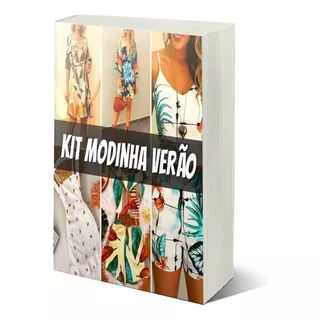 Kit Moldes Conjunto Feminino Moda Verão - Tops Cropped Short