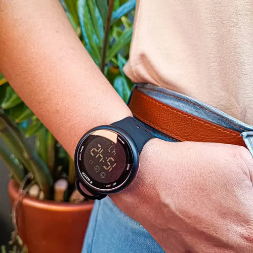 Reloj digital negro mujer clearance