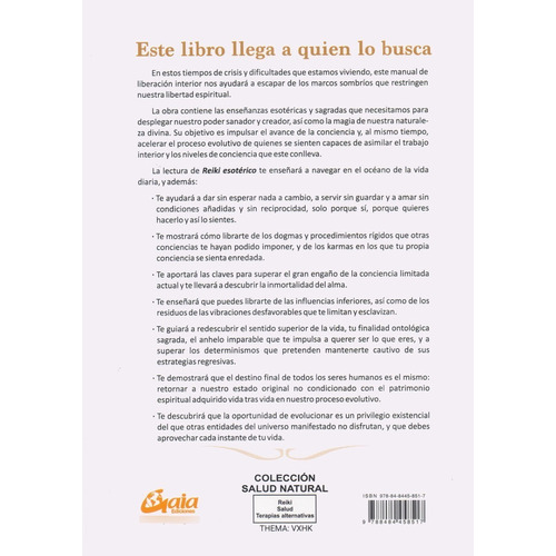 Reiki Esoterico - Jose Maria Jimenez Solana - Gaia - Libro