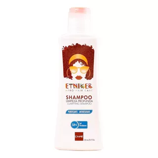Shampoo Limpieza Profunda Antiresiduos Etniker 250ml