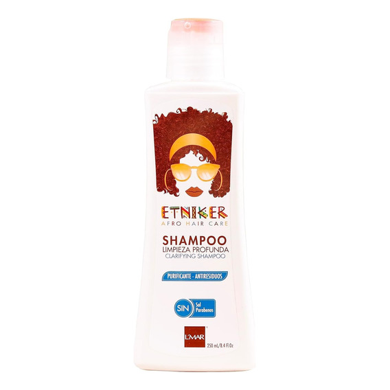 Shampoo Limpieza Profunda Antiresiduos Etniker 250ml