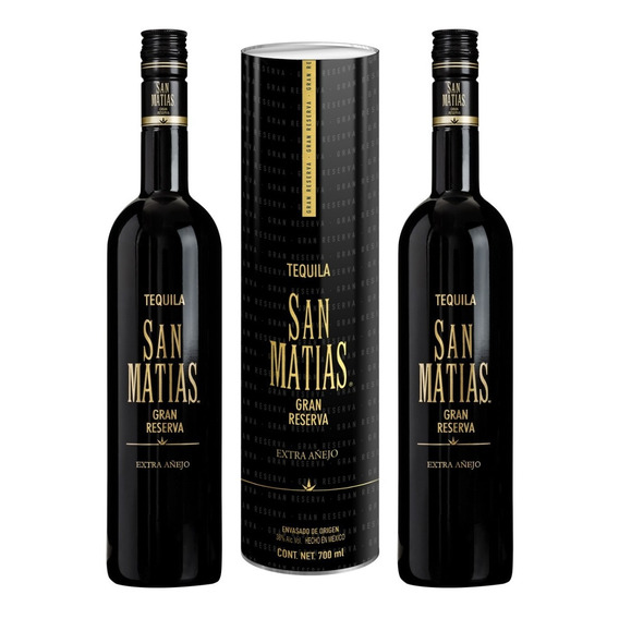 Dúo Pack Tequila San Matías Gran Reserva Extra Añejo 700ml