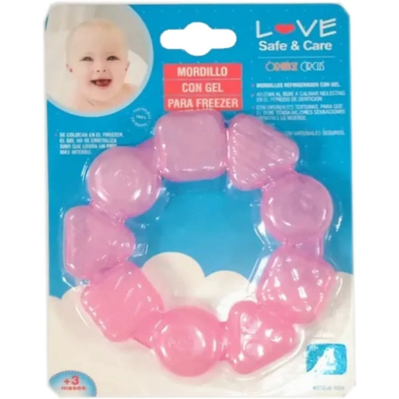 Mordillo Con Gel Refrigerante Para Freezer Bebes Love Mca