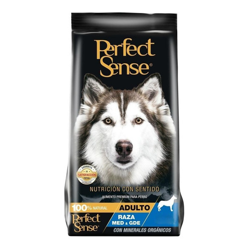 Alimento Perfect Sense para perro adulto de raza  mediana y grande sabor mix en bolsa de 3kg