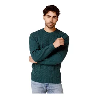 Sweater Cuello Redondo Fantasía Pari. Mauro Sergio 