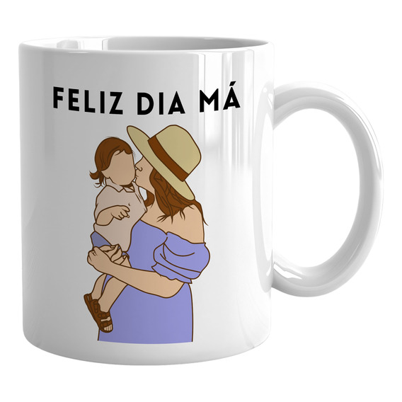 Taza Feliz Día Ma - Regalo Día De La Madre