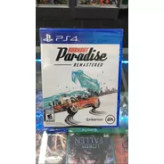 Burnout Paradise Remastered - Ps4 - Físico 