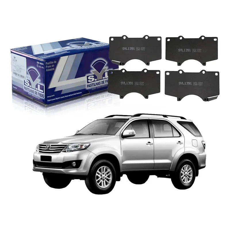 Pastilha Freio Dianteira Hilux Sw4 2.7 3.0 2012 A 2015