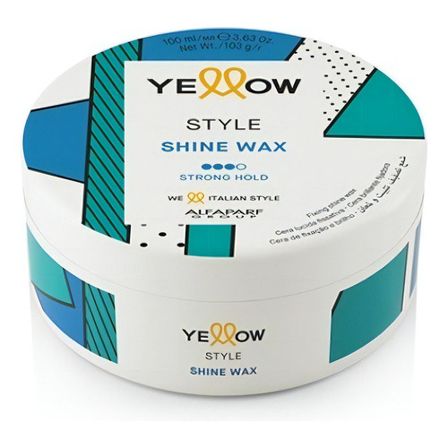Cera Efecto Extra Brillante Style Shine Wax Yellow 100ml 