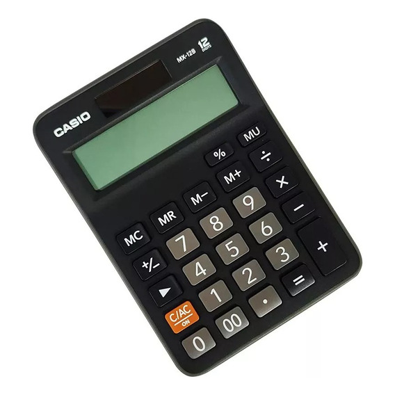 Calculadora Escritorio Casio Mx-12b - 12 Digitos Pantalla Xl