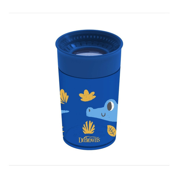 Vaso Para Bebe 10oz Cheers Azul Decorado