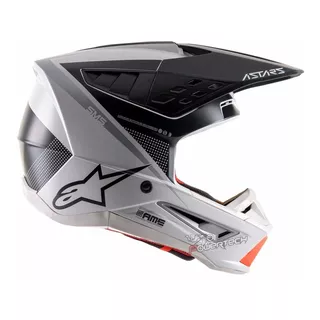 Casco Alpinestars Supertech Sm5 Rayon Mate Motocross Enduro