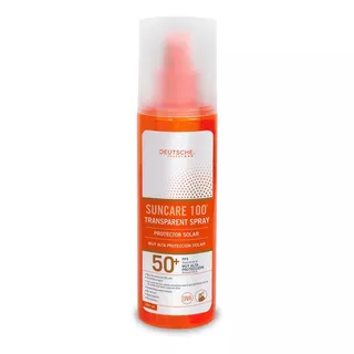 Suncare 100 Protector Solar Transparente Fps50 200 Ml