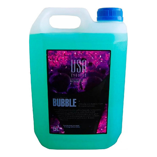 Liquido De Burbujas Usa Liquids 5 Litros Bubble Profesional