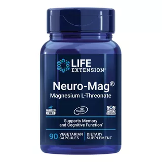 Life Extension Neuro-mag L-treonato De Magnesio 90 Capsulas