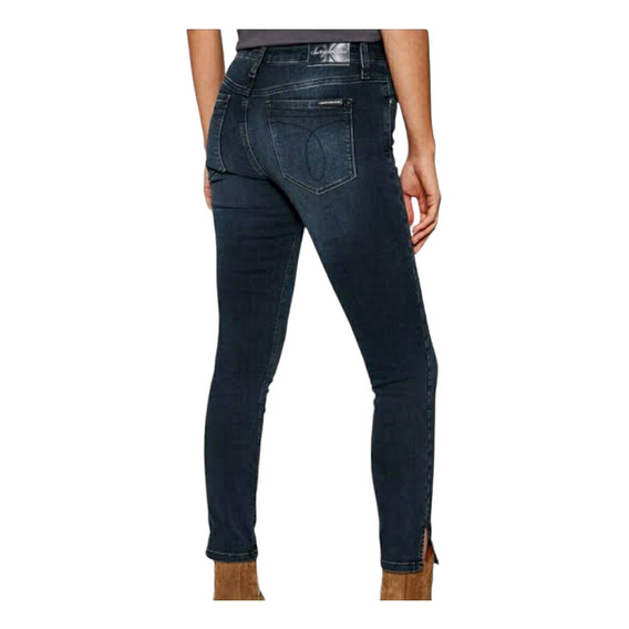 Pantalón Calvin Klein Jeans Mod Blue Black Ab044 A4