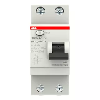 Disyuntor Diferencial 2x25 Amp Abb