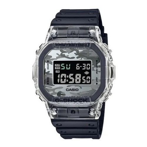 Reloj Casio G-shock Analogico Hombre Ga-700ar-1acr Color de la correa DW-5600SKC-1CR