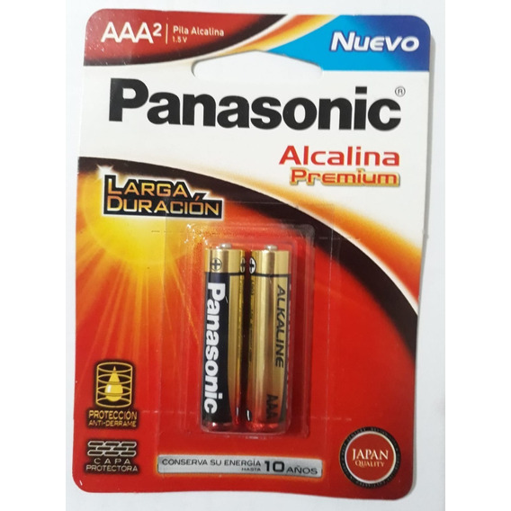 Pilas Alcalinas Panasonic 3a Blíster X2 (pack X 12 Blisters)