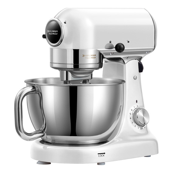 Batidora De Pedestal Hook Mixer Blanco